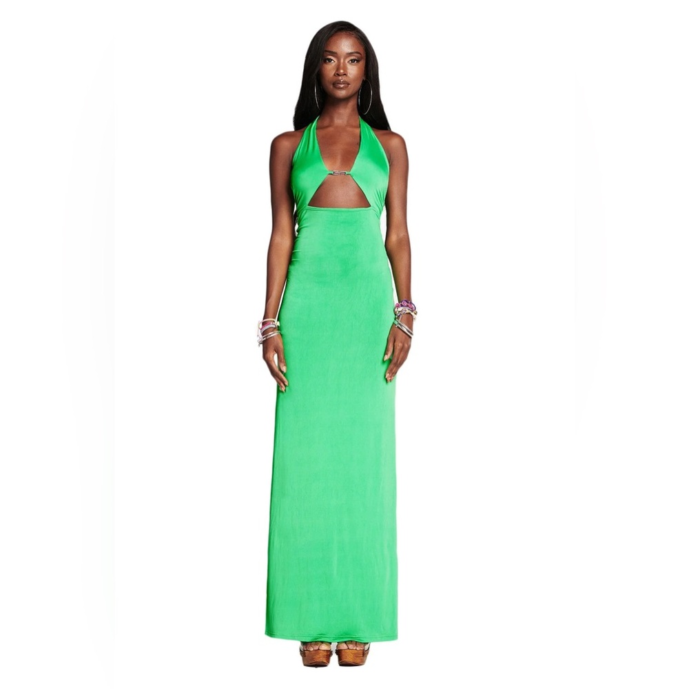I.AM.GIA green maxi dress